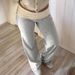 Women's High-Waisted Wide Leg Palazzo Pants With Striped Pattern - Comfortable Stretch Trousers For Casual Wear, Vacation, Office_ecoleips.com