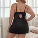Aria Basics Aria Basics Plus-size Lace Waist-cinching Low-cut Sexy Nightdress For Women, Plus-size Camisole Loungewear Wholesale, European And_ecoleips.com