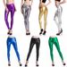 European And American Popular Sexy Nightclub Stage Costumes Performance Clothes Shiny Leather Tights Leggings Cross Border Source Manufacturers_ecoleips.com