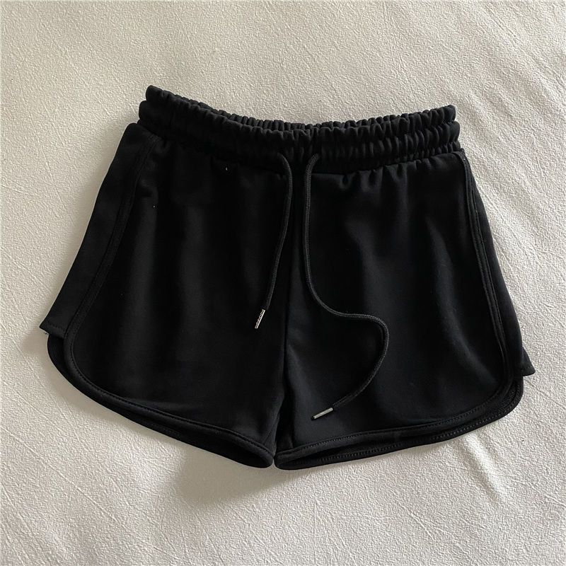 Women's High-Waisted A-Line Wide Leg Shorts Korean Style Thin Casual Sports Hot Pants Summer Hot Girl Loose Fit Home Wear_ecoleips.com