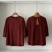 Voya Women's Fashion Top Spring European And American Style Round Neck Seven Sleeve Bareback Cotton Top Women's Shirt Available In Multiple Colors_ecoleips.com