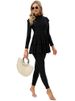 Women's Clothing Muslim Swimsuit Women's Conservative Swimsuit Bra Pad_ecoleips.com