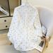 Women's Polka Dot Print Long Sleeve Shirt Lightweight Sun Protection Loose Fit Oversized Cover-Up Breathable Airy Office And Casual Wear_ecoleips.com