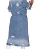 K Fashionable Loose Ripped Denim Long Jacket_ecoleips.com