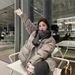 girl Girl Girl Hooded Lace-Up Waist Down Jacket For Women, White Duck Down, 2025 Winter New Korean Version, Loose Thickened Warm Coat_ecoleips.com