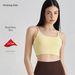 Aido NULS Nude Feel Sports Bra For Women, Fitness Top, Outerwear Camisole, Beautiful Back Bra, Yoga Apparel_ecoleips.com