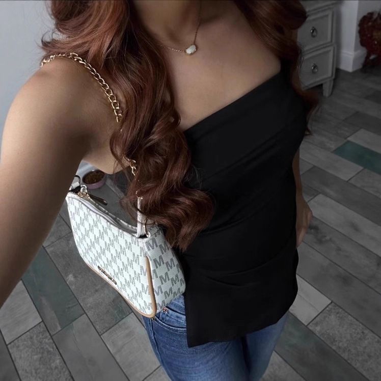 Women's Slim Fit Pullover Vest Summer American Street Style Strapless off the Shoulder Solid Color Simple Short Slightly Slit_ecoleips.com