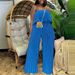 Women's Clothing New Personality Fashion Tube Top Trousers Suit_ecoleips.com