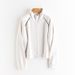 Autumn Winter Solid Color Double Zipper Long Sleeve Sweatshirt Women Outerwear American Style Short Cardigan Top_ecoleips.com