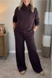 2026 European And American Cross-Border New Autumn Winter Sweatshirt Solid Color High Neck Top Casual Elegant Commuter_ecoleips.com