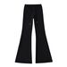 Aria Basics European Style Women's Flared Fashionable And Versatile, Loose Fit, Drawstring, Low-waist Yoga Sports Pants, American_ecoleips.com