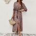 Women's Bohemian Belted Beach Dress European American Style Vacation Clothing For Plus Size_ecoleips.com