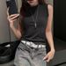 Round-neck Pure Cotton Sleeveless Top For Men Women, Suitable As A Base Layer Or Outerwear, Slim-fit And Stylish, New_ecoleips.com