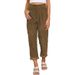 Women's Retro Art Corduroy Harem Pants Casual Fashion Spring Autumn Ladies Polyester_ecoleips.com