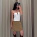 Australian Niche Kok@i * Dopamine Three-color Slimming Pleated Top With Three-dimensional Embellishments And A Strapless_ecoleips.com