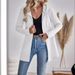 Aria Basics 2024 Women's Spring And Autumn Solid Color Wave Stitching Casual Loose Drawstring Hooded Jacket_ecoleips.com