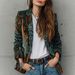 Women's Printed Blazer Jacket – British-Inspired Floral Office Coat With Lining (S-XXL, Long Sleeve Workwear Essential)_ecoleips.com