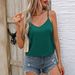 Women's Fashion Sleeveless Backless Tank Top - Versatile Solid Color Summer Camisole_ecoleips.com