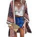 Women's Clothing 2026 European And American Cross-Border Trend New Casual Fashion Vacation Batwing Long Sleeve Cardigan_ecoleips.com