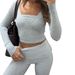 2026 Spring New Long Sleeve Sports Top For Women European And American Fashion Trend Knitted Sweater_ecoleips.com