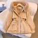 Women's Clothing winter new Korean style fashion Warm jacket cotton jacket thickened plus velvet large size warm coat_ecoleips.com