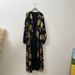 Women's Clothing Fashion Cardigan Gold Stamped Large Swing Elegant Robe_ecoleips.com