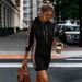 Women's Leopard Print Patchwork Loose Casual Style Elegant Design Spring And Autumn Hooded Dress 0052 #_ecoleips.com