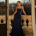 ZOEVA Fashion New Evening Dress Slim Fit Solid Color Back Strap Design Sleeveless Long Hip Wrap Dress_ecoleips.com