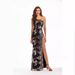 Women's Clothing sexy one-shoulder backless sequin dress long skirt party dress_ecoleips.com