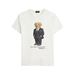Summer Casual Women's Round Neck T-Shirt Short Sleeve Bear Print Top Fashion Fits True To Size_ecoleips.com