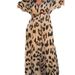 A Loose And Casual Leopard Print Dress For Women In The Autumn And Winter Of Europe And America_ecoleips.com