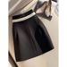 Elegant Women's Blouse With Monogram, Long Sleeves With Metallic Accents And Zipper Details Office Wear For Work And Formal Occasions_ecoleips.com