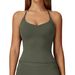 Women's Quick Drying Cross Back Yoga Vest Style Fitness Top For Outdoor Running Sports_ecoleips.com