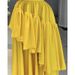 K Women's New Butterfly Knot Strap V-Neck Ruffle Dress_ecoleips.com