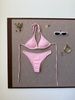 Women's Clothing Modern Ribbed Bikini Set: Sexy Solid Color Two-Piece Swimsuit For Women_ecoleips.com