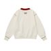 T1132 High-end Street Style American Retro Women's Loose-fit Sweatshirt With Letter Pattern And Slimming Design, Round_ecoleips.com