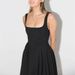 Elegant Solid Color Sleeveless Midi Dress With Adjustable Straps - Slim Fit Summer Dress For Women_ecoleips.com