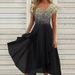 Summer New Urban Casual Fashion Women's Chiffon Stitching Dress Casual Women's Clothing Spring Autumn Dresses For Women_ecoleips.com
