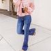 Women's Clothing High Waist Elastic Flared Pants_ecoleips.com