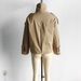 Women's Clothing Spring And Autumn Lapel Double Breasted Double-Breasted Short Trench Coat – Khaki/Black (XS-L) | Classic Lapel & Epaulet Detail_ecoleips.com