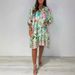 Women's Clothing New Fashion Printed Casual Dress Retro Long Sleeve Skirt_ecoleips.com