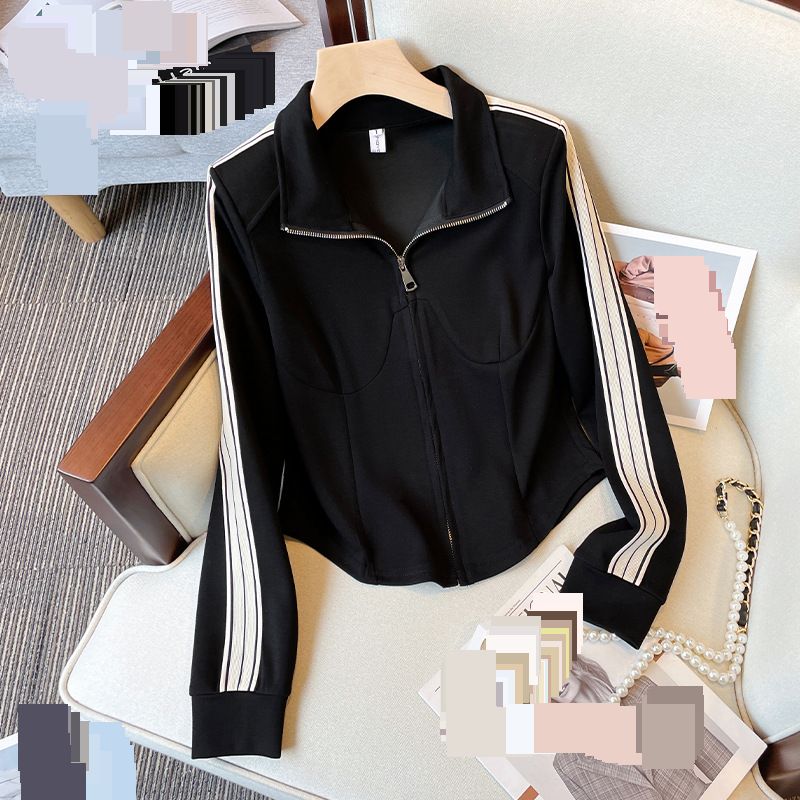 Women's Clothing Personalized Embroidered Hooded Sweatshirt High Waist Slim Trousers Suit_ecoleips.com