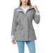 Lightweight Women's Trench Coat – Stylish Casual Jacket With Classic Lapel (S-XXL, Grey/Black/Yellow/Blue/Purple) For Travel & Everyday Wear_ecoleips.com