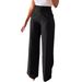 Women's Clothing Commuter High Waist Drape Straight Pants Wide Leg Pants Casual Suit Long Pants_ecoleips.com