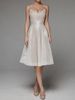 Women's Clothing New Women's Long Dress Sexy Strappy Embroidered Sleeveless Dress Dress_ecoleips.com