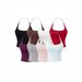 Pure Desire Spice Girl Neck Strap Chest Pad Small Vest Temperament Outer Swing Neck Long Sleeve Blouse T-shirt Spice Girl Two-piece Set_ecoleips.com