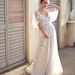 Women's Clothing autumn new dresses for sexy lace V neck backless dress_ecoleips.com
