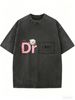 Women's Retro Graphic T-shirt, Featuring A Retro Bear Pattern And Cassette Tape Design, Stylish And Versatile Short-sleeved._ecoleips.com