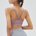 New European And American Style Sports For Women, Shockproof Running, Nude-feel Yoga Tank Top, Sexy Backless Fitness Bra_ecoleips.com