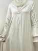 New Satin Muslim Woman Dress Double Bell Sleeves Abaya Luxury Dubai Diamond Long Dress Hem Splicing Kaftan Moroccan Woman Elegan_ecoleips.com